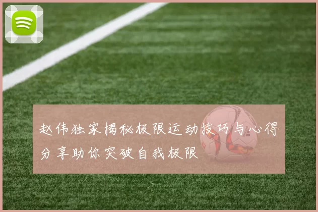 赵伟独家揭秘极限运动技巧与心得分享助你突破自我极限